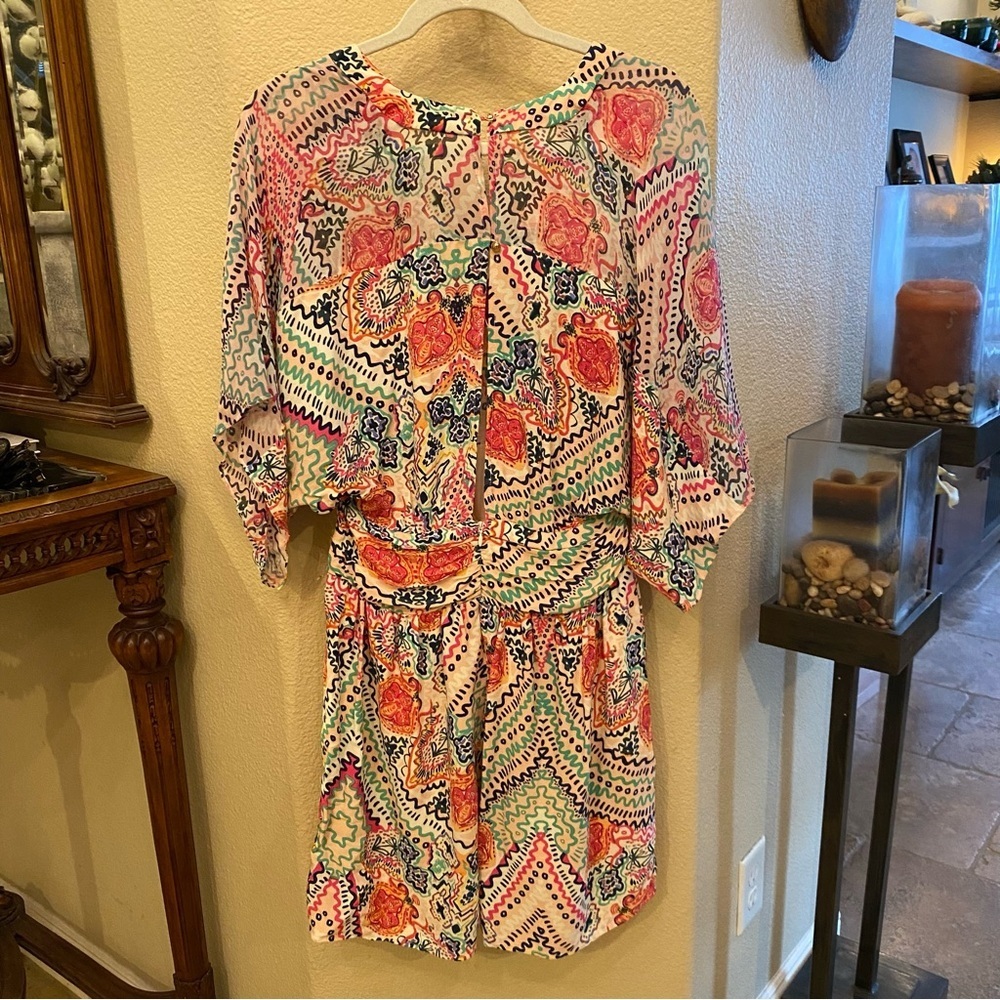 Maeve Anthropologie Women Colorful Print Dress Size 2 - Picture 6 of 12